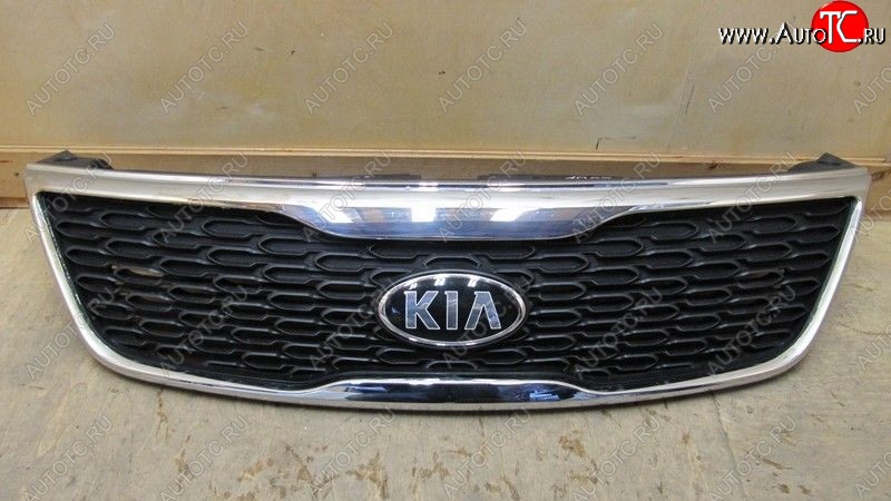 8 999 р. Решетка радиатора NSP. KIA Sorento XM рестайлинг (2012-2015) (Неокрашенная)  с доставкой в г. Кемерово
