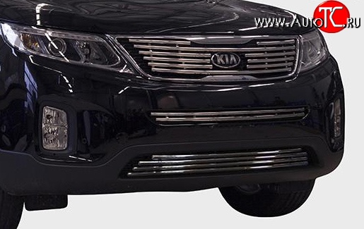 5 099 р. Декоративная вставка решетки радиатора XM Berkut KIA Sorento XM рестайлинг (2012-2015)  с доставкой в г. Кемерово