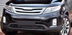 Решётка радиатора Tuning-Sport KIA Sorento  XM (2012-2015) рестайлинг