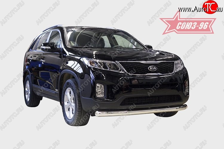 14 624 р. Защита переднего бампера труба d76  KIA Sorento  XM (2012-2015) рестайлинг  с доставкой в г. Кемерово