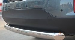 17 899 р. Одинарная защита заднего бампера из трубы диаметром 76 мм SLITKOFF  KIA Sorento  XM (2012-2015) рестайлинг  с доставкой в г. Кемерово. Увеличить фотографию 3
