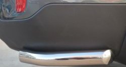 13 799 р. Защита заднего бампера (Ø63 мм уголки, нержавейка) SLITKOFF  KIA Sorento  XM (2012-2015) рестайлинг  с доставкой в г. Кемерово. Увеличить фотографию 3