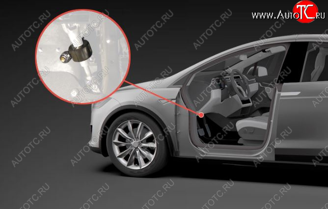 10 199 р. Замок рулевого вала FORTUS (штыревой)  KIA Sorento  UM/Prime (2014-2018) дорестайлинг (Вал d 20)  с доставкой в г. Кемерово