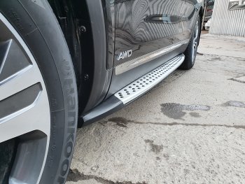 12 999 р. Подножки боковые WINBO KIA Sorento UM/Prime рестайлинг (2018-2020)  с доставкой в г. Кемерово. Увеличить фотографию 4