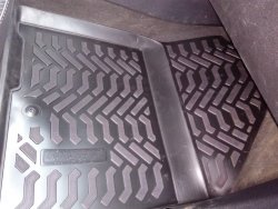 1 699 р. Коврики в салон Aileron 3D  KIA Sorento  UM/Prime (2014-2020) дорестайлинг, рестайлинг  с доставкой в г. Кемерово. Увеличить фотографию 3