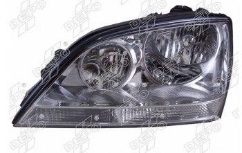 3 499 р. Левая передняя фара DEPO KIA Sorento BL дорестайлинг (2002-2006)  с доставкой в г. Кемерово. Увеличить фотографию 1