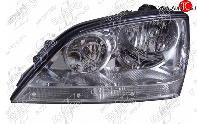 3 499 р. Левая передняя фара DEPO KIA Sorento BL дорестайлинг (2002-2006)  с доставкой в г. Кемерово