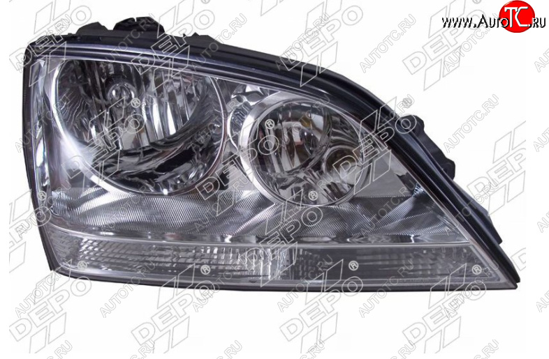 8 849 р. Правая передняя фара DEPO KIA Sorento BL дорестайлинг (2002-2006)  с доставкой в г. Кемерово