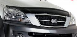 4 599 р. Дефлектор капота NovLine KIA Sorento BL дорестайлинг (2002-2006)  с доставкой в г. Кемерово. Увеличить фотографию 1