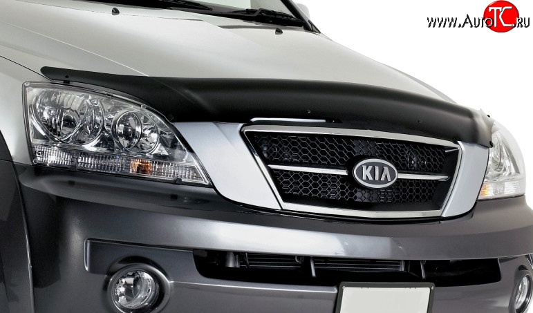 4 599 р. Дефлектор капота NovLine KIA Sorento BL дорестайлинг (2002-2006)  с доставкой в г. Кемерово