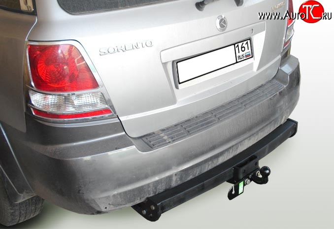 56 999 р. Фаркоп Лидер Плюс (до 1200 кг) KIA Sorento BL дорестайлинг (2002-2006) (Без электропакета)  с доставкой в г. Кемерово