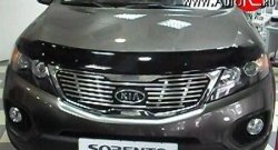 3 199 р. Дефлектор капота NovLine KIA Sorento XM дорестайлинг (2009-2012)  с доставкой в г. Кемерово. Увеличить фотографию 1
