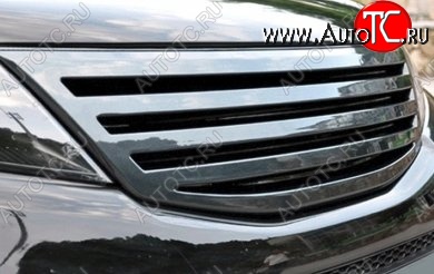 6 899 р. Решётка радиатора CT v1 KIA Sorento XM дорестайлинг (2009-2012) (Неокрашенная)  с доставкой в г. Кемерово