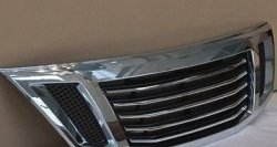 13 299 р. Решётка радиатора CT v2 KIA Sorento XM дорестайлинг (2009-2012) (Неокрашенная)  с доставкой в г. Кемерово. Увеличить фотографию 2