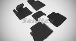 Износостойкие коврики в салон с высоким бортом SeiNtex Premium 4 шт. (резина) KIA Sorento  XM (2012-2015) рестайлинг