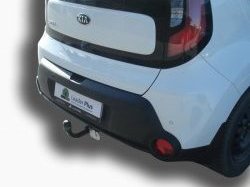 6 999 р. Фаркоп Лидер Плюс. KIA Soul PS дорестайлинг (2014-2016) (Без электропакета)  с доставкой в г. Кемерово. Увеличить фотографию 3