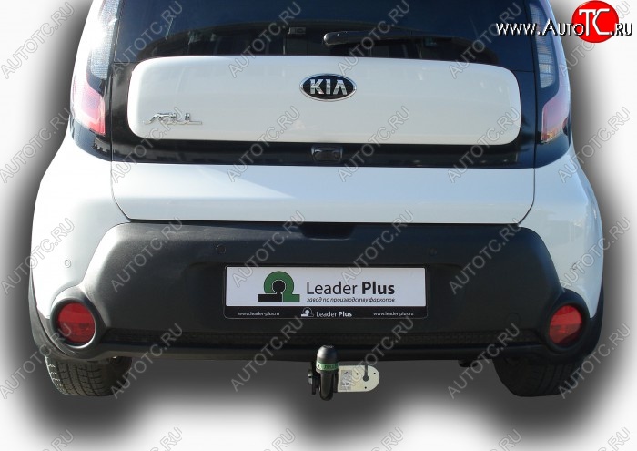 6 999 р. Фаркоп Лидер Плюс. KIA Soul PS дорестайлинг (2014-2016) (Без электропакета)  с доставкой в г. Кемерово