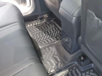 Коврики салона Aileron (3D с подпятником) KIA Soul  SK3 (2018-2022)