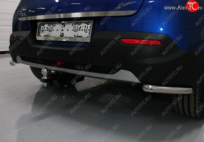 13 749 р. Фаркоп (тягово-сцепное устройство) TCC  KIA Soul  SK3 (2018-2022) (Оцинкованный, шар E)  с доставкой в г. Кемерово