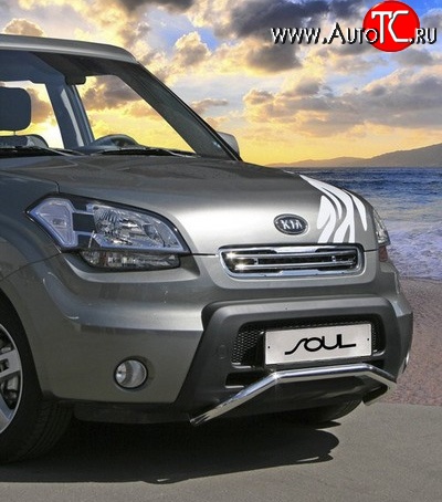 5 894 р. Декоративные вставки решетки радиатора Novline KIA Soul AM дорестайлинг (2008-2011)  с доставкой в г. Кемерово