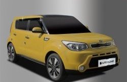 1 249 р. Дефлектора окон Avtoclover KIA Soul AM дорестайлинг (2008-2011)  с доставкой в г. Кемерово. Увеличить фотографию 2