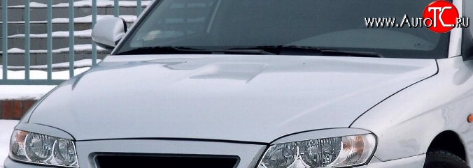 28 949 р. Капот Стандартный KIA Spectra (2000-2009) (Окрашенный)  с доставкой в г. Кемерово