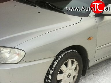 12 949 р. Переднее левое крыло Стандартное KIA Spectra (2000-2009) (Окрашенное)  с доставкой в г. Кемерово