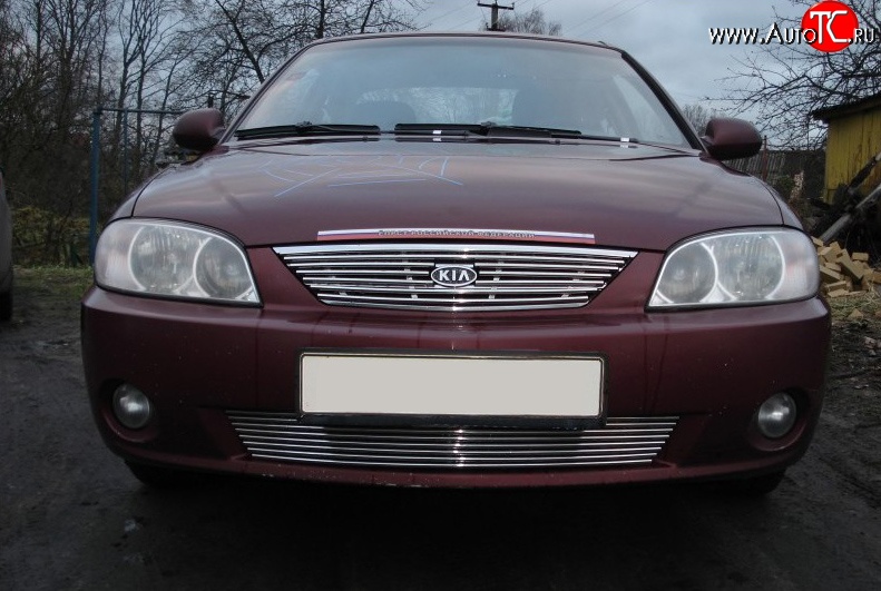 4 399 р. Декоративная вставка воздухозаборника (рестайлинг) Berkut KIA Spectra (2000-2009)  с доставкой в г. Кемерово