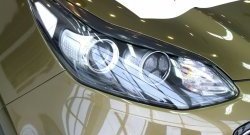 699 р. Реснички на фары RA  KIA Sportage  4 QL (2016-2018) дорестайлинг (Неокрашенные)  с доставкой в г. Кемерово. Увеличить фотографию 1
