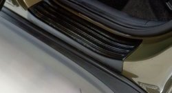 2 389 р. Накладки порожков салона RA  KIA Sportage  4 QL (2016-2018) дорестайлинг (Комплект на 4 двери)  с доставкой в г. Кемерово. Увеличить фотографию 7