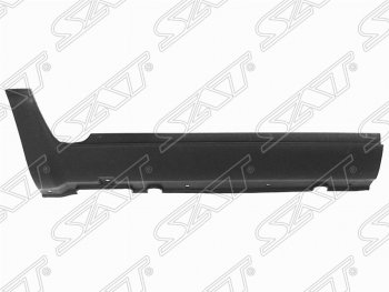 Правый порог пластиковый SAT (задняя часть) KIA Sportage  2 JE,KM (2004-2010) дорестайлинг,  рестайлинг