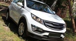 Накладка переднего бампера RA KIA Sportage  3 SL (2010-2014) дорестайлинг