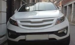 1 649 р. Реснички на фары CT KIA Sportage 3 SL дорестайлинг (2010-2014) (Неокрашенные)  с доставкой в г. Кемерово. Увеличить фотографию 2