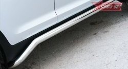 14 219 р. Защита порогов Souz-96 (d60)  KIA Sportage  3 SL (2010-2016) дорестайлинг, рестайлинг  с доставкой в г. Кемерово. Увеличить фотографию 2