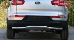 11 159 р. Защита заднего бампера Souz-96 (d60)  KIA Sportage  3 SL (2010-2016) дорестайлинг, рестайлинг  с доставкой в г. Кемерово. Увеличить фотографию 2