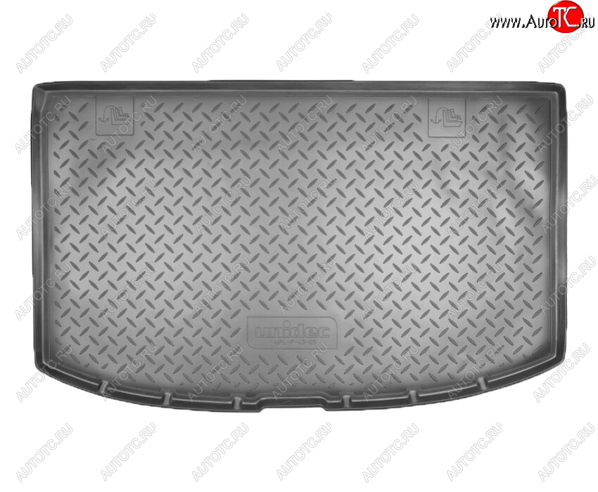 1 649 р. Коврик в багажник Norplast Unidec  KIA Venga (2009-2025) дорестайлинг, рестайлинг (Цвет: черный)  с доставкой в г. Кемерово