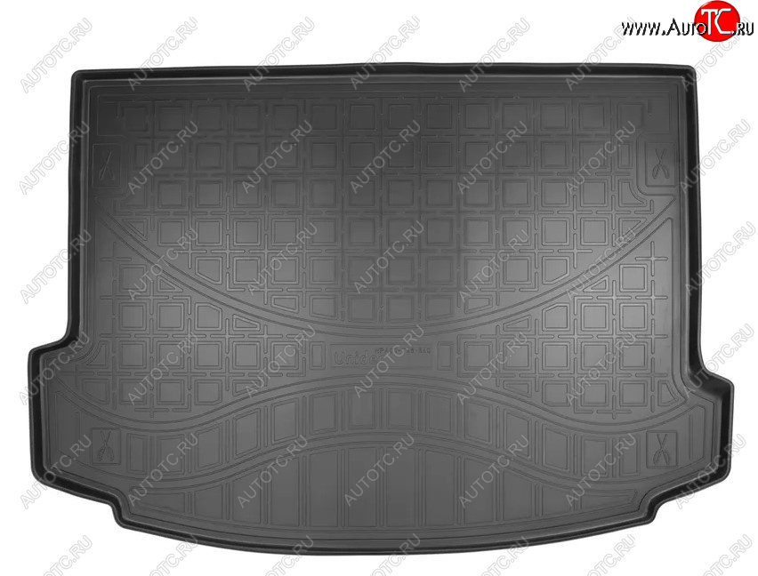 2 099 р. Коврик багажника Norplast  Land Rover Range Rover Evoque  2 L551 (2018-2025) (Цвет: черный)  с доставкой в г. Кемерово
