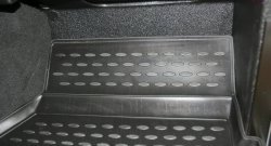 4 999 р. Коврики в салон Element 2 шт. (полиуретан) Land Rover Defender 90 1 L316 рестайлинг 3дв. (2007-2016)  с доставкой в г. Кемерово. Увеличить фотографию 2