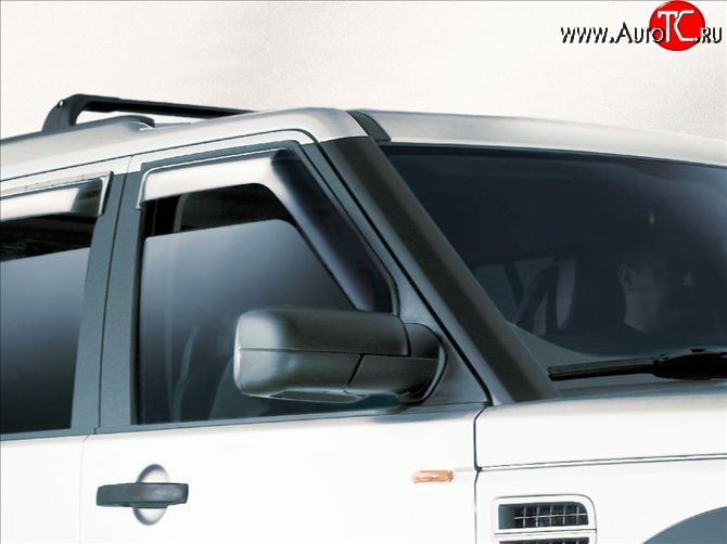 3 399 р. Дефлекторы окон (ветровики) Novline 4 шт Land Rover Discovery 3 L319 (2004-2009)  с доставкой в г. Кемерово