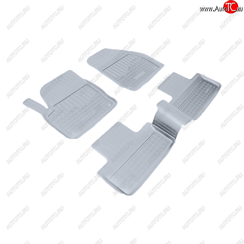 3 699 р. Коврики салона Norplast Unidec  Land Rover Range Rover Evoque  1 L538 (2011-2018) дорестайлинг 3 дв., дорестайлинг 5 дв., рестайлинг 3 дв., рестайлинг 5 дв. (Цвет: серый)  с доставкой в г. Кемерово