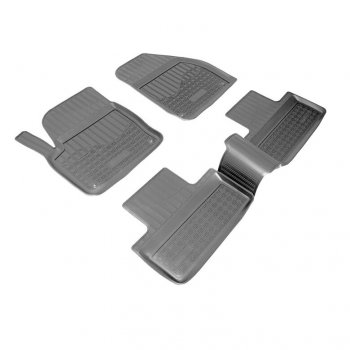 Комплект ковриков в салон Norplast Unidec Land Rover Range Rover Evoque  1 L538 (2011-2015) дорестайлинг 3 дв., дорестайлинг 5 дв. (Цвет: черный)