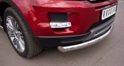 15 999 р. Одинарная защита переднего бампера диаметром 76 мм (Prestige u Pure) SLITKOFF  Land Rover Range Rover Evoque  1 L538 (2011-2015) дорестайлинг 3 дв., дорестайлинг 5 дв.  с доставкой в г. Кемерово. Увеличить фотографию 2