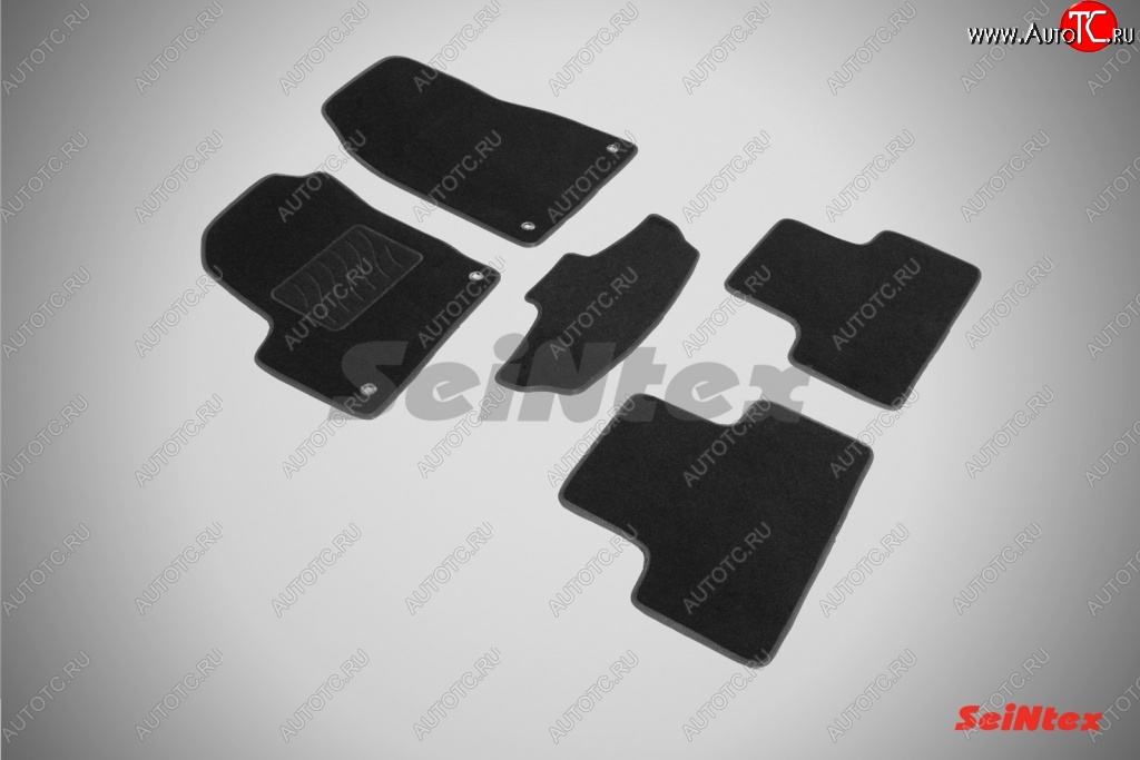 2 999 р. Износостойкие коврики в салон SeiNtex Premium LUX 4 шт. (ворсовые)  Land Rover Range Rover Evoque  1 L538 (2011-2015) дорестайлинг 3 дв., дорестайлинг 5 дв.  с доставкой в г. Кемерово