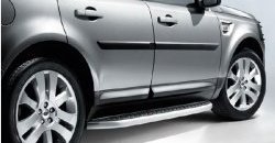 11 749 р. Пороги OEM Style Land Rover Freelander L359 дорестайлинг (2006-2010)  с доставкой в г. Кемерово. Увеличить фотографию 2