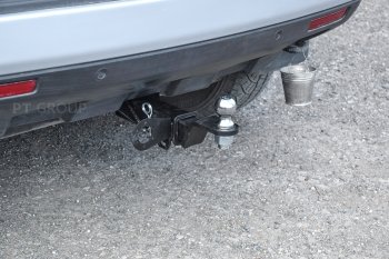 15 099 р. Фаркоп Petroil Tuning (съемный квадрат)  Land Rover Freelander  L359 (2006-2012) дорестайлинг, 1-ый рестайлинг  с доставкой в г. Кемерово. Увеличить фотографию 2