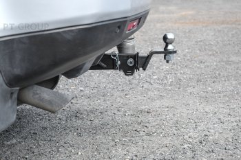 15 099 р. Фаркоп Petroil Tuning (съемный квадрат)  Land Rover Freelander  L359 (2006-2012) дорестайлинг, 1-ый рестайлинг  с доставкой в г. Кемерово. Увеличить фотографию 4