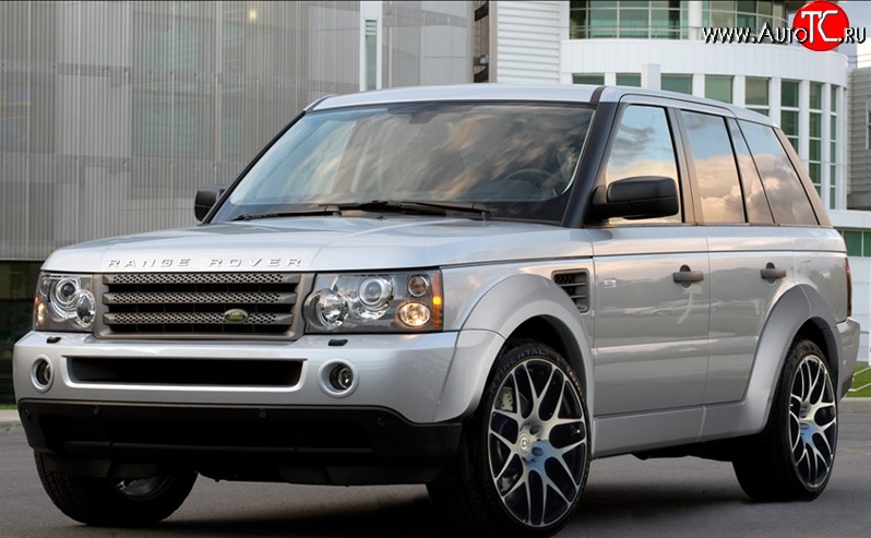 44 549 р. Комплект накладок на колёсные арки Arden Land Rover Range Rover Sport 1 L320 дорестайлинг (2005-2009) (Неокрашенные)  с доставкой в г. Кемерово