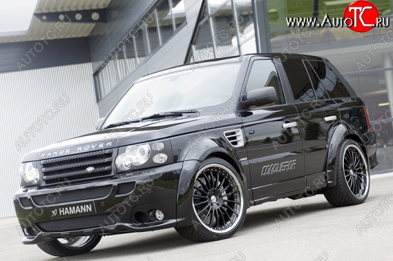 34 799 р. Накладки на колёсные арки HAMMAN  Land Rover Range Rover Sport  1 L320 (2005-2009) дорестайлинг (Неокрашенные)  с доставкой в г. Кемерово