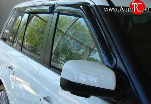 4 499 р. Дефлекторы окон (ветровики) Novline 4 шт. Land Rover Range Rover Sport 1 L320 дорестайлинг (2005-2009)  с доставкой в г. Кемерово