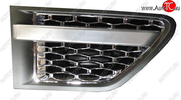 3 699 р. Вставка в переднее левое крыло SAT (хром)  Land Rover Range Rover Sport  1 L320 (2009-2013) рестайлинг  с доставкой в г. Кемерово